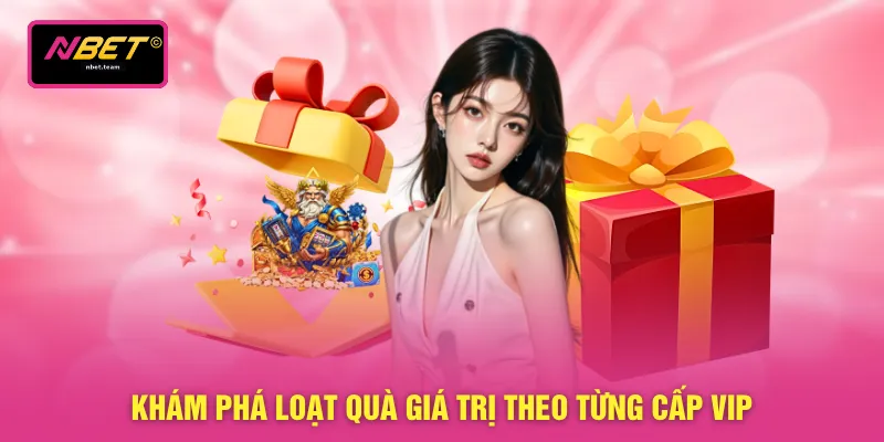 Khám phá loạt quà giá trị theo từng cấp VIP